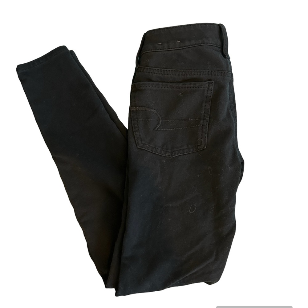 American Eagle Outfitters Black Super Stretch Jegging size 0